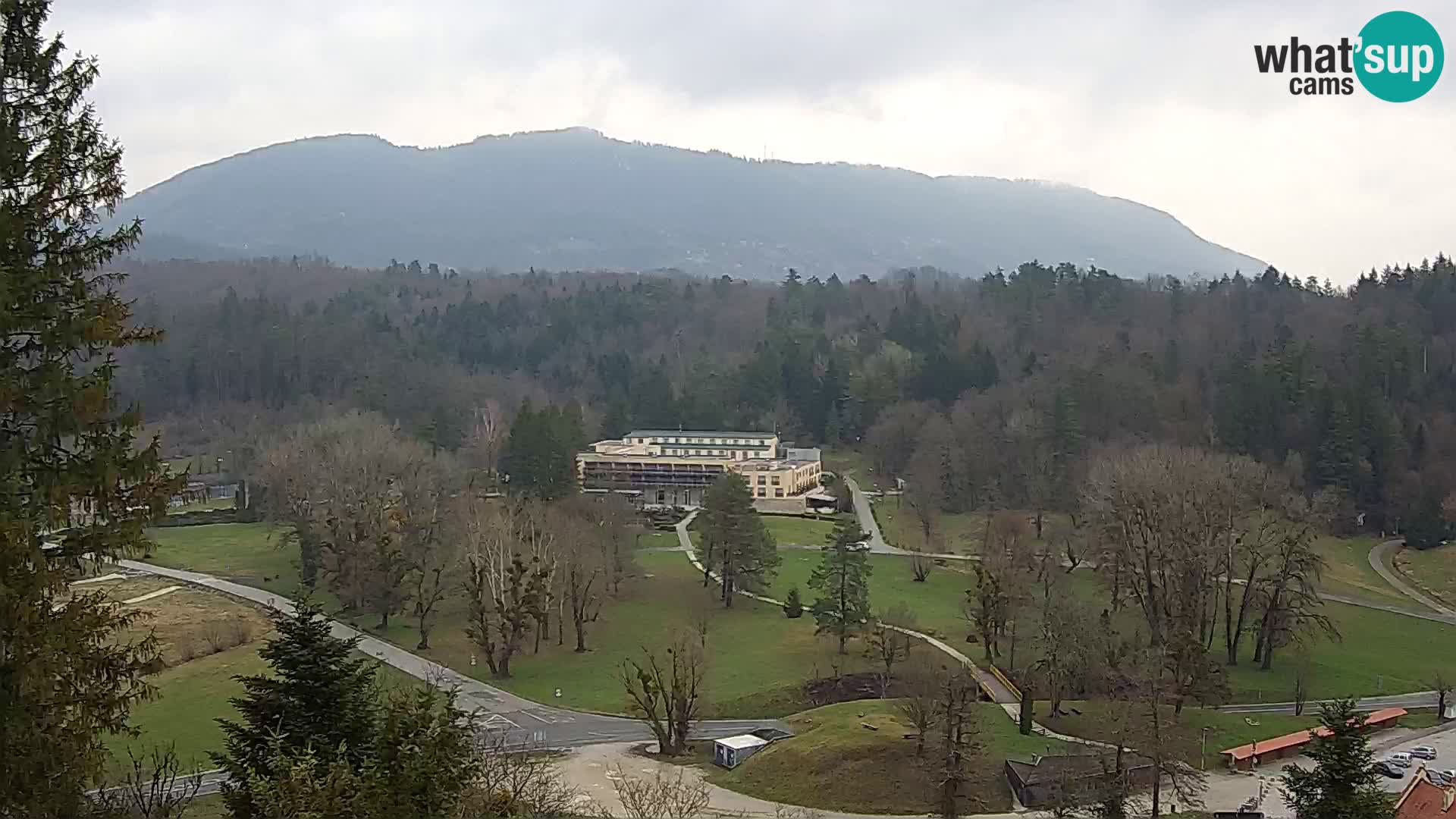 Trakošćan – pogled sa dvorca