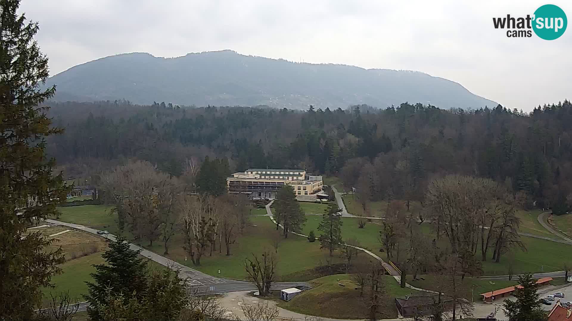 Trakošćan – Vista desde el castillo