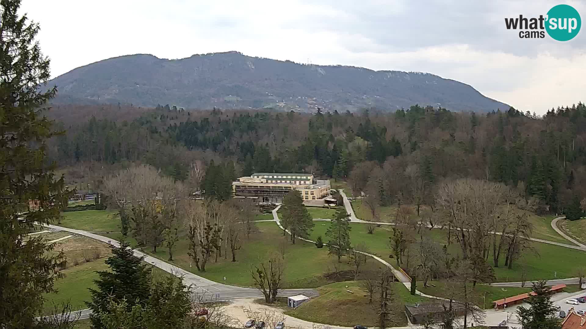 Trakošćan – Vista desde el castillo