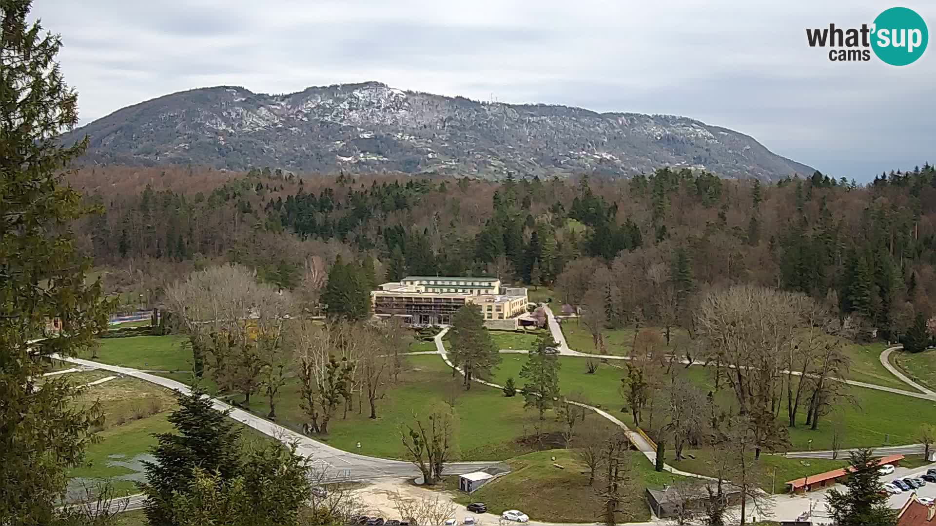 Trakošćan – Vista dal castello