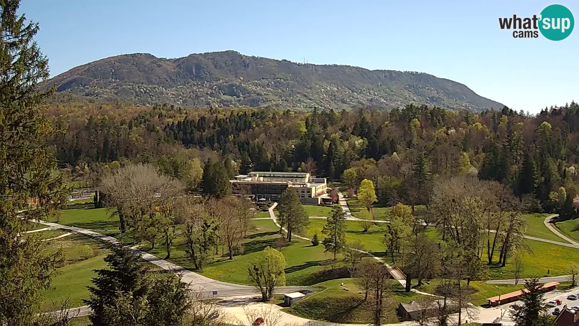 Trakošćan – Vista dal castello