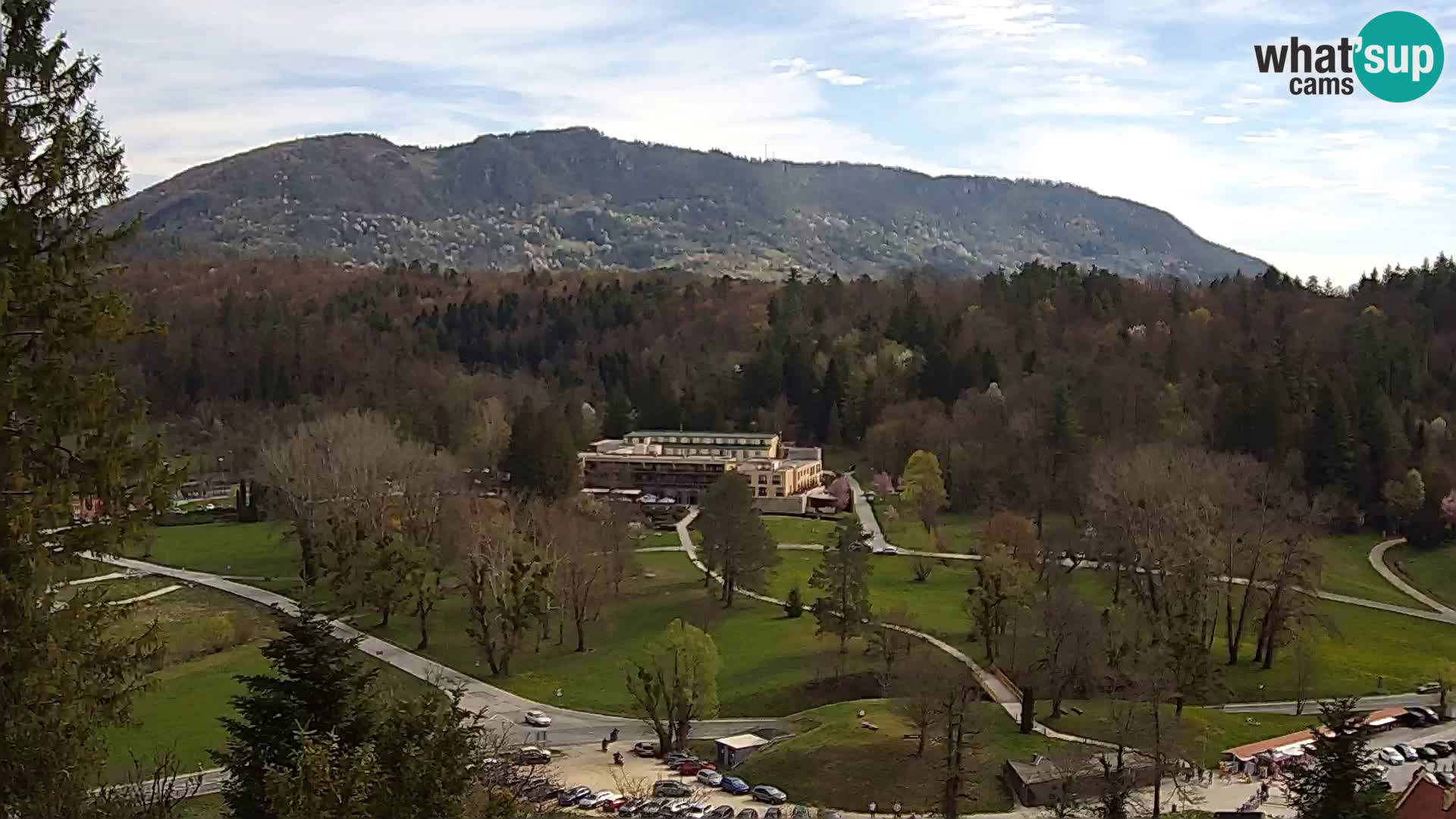 Trakošćan – pogled sa dvorca