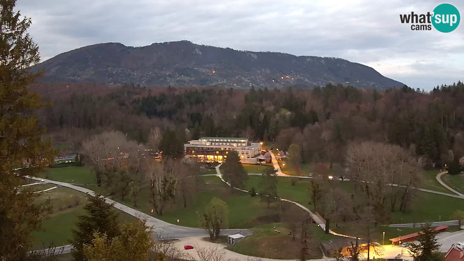 Trakošćan – pogled z dvorca