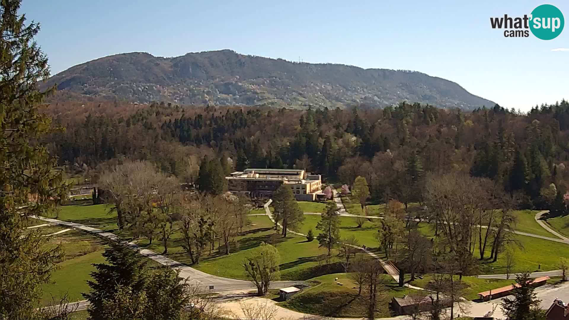 Trakošćan – Vista dal castello
