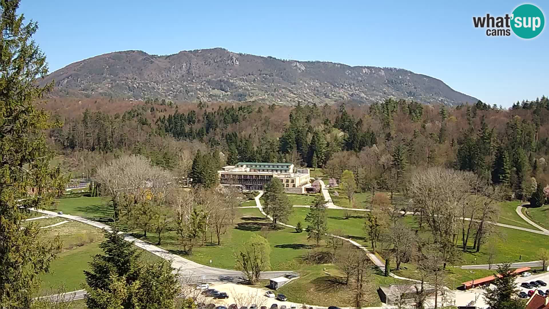Trakošćan – Vista desde el castillo