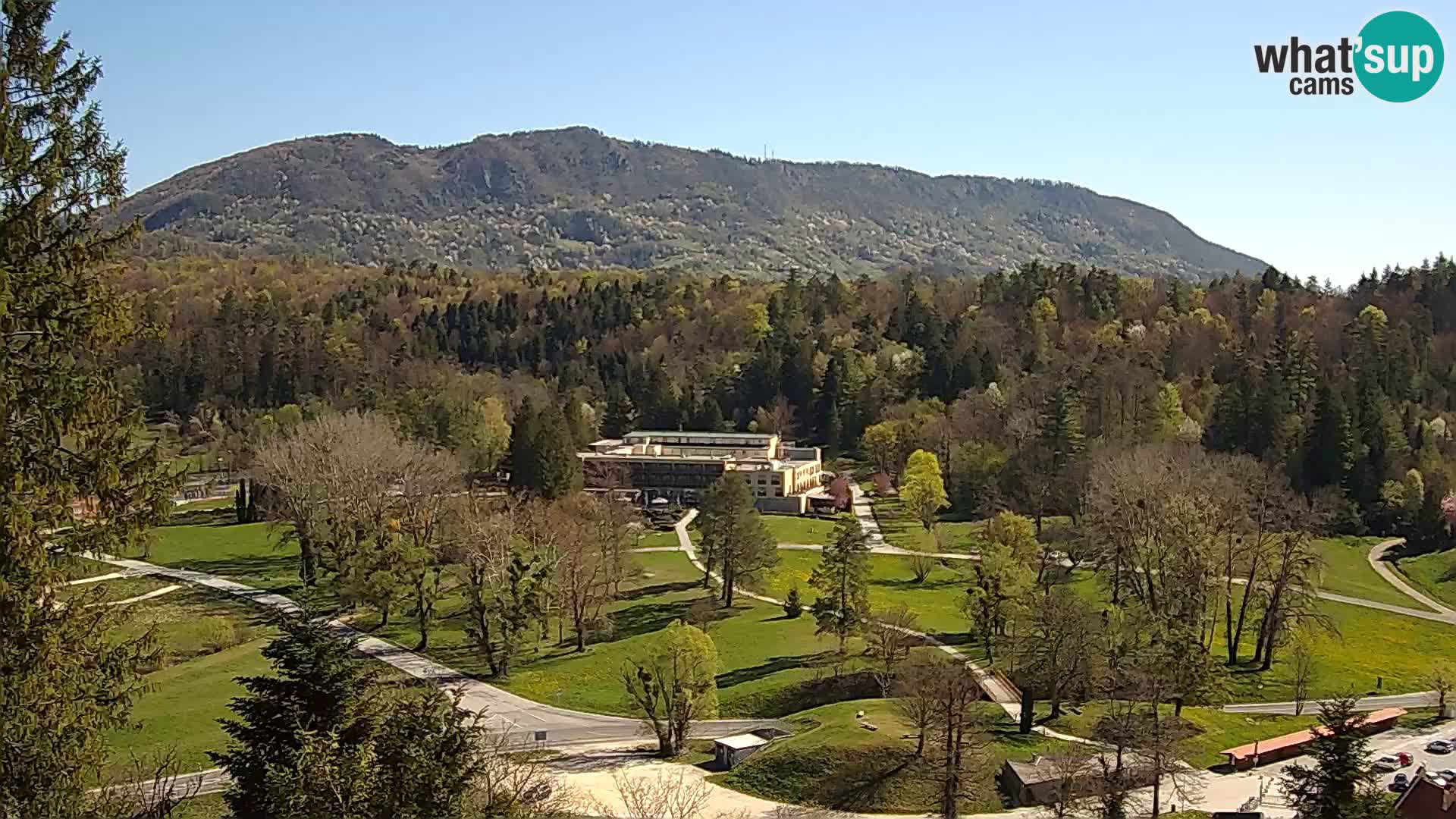 Trakošćan – pogled sa dvorca