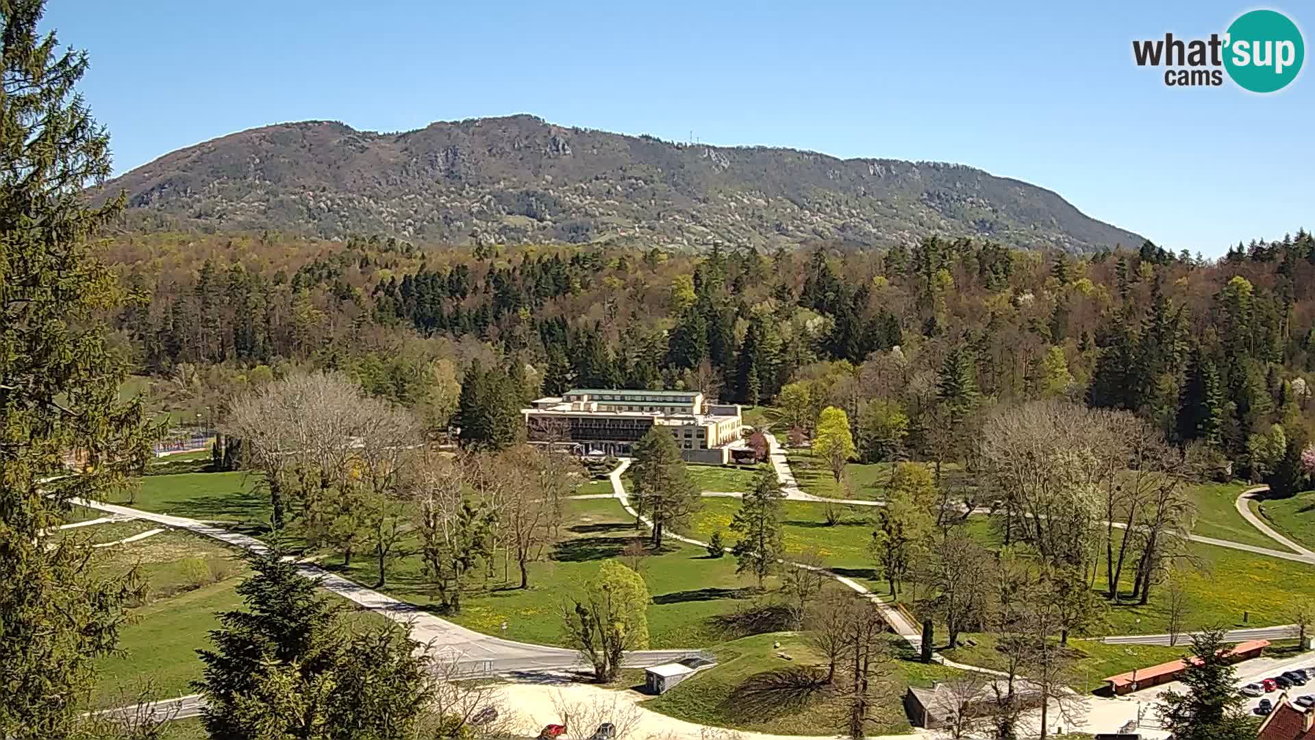 Trakošćan – Vista desde el castillo