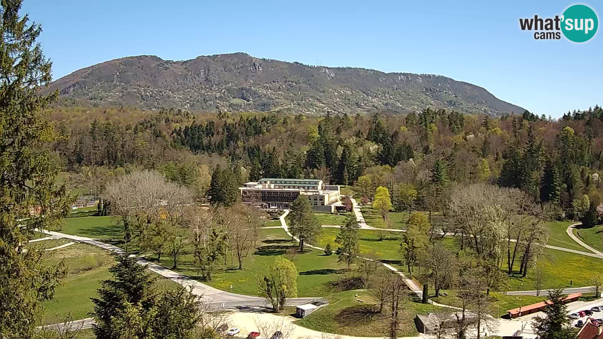 Trakošćan – Vista dal castello