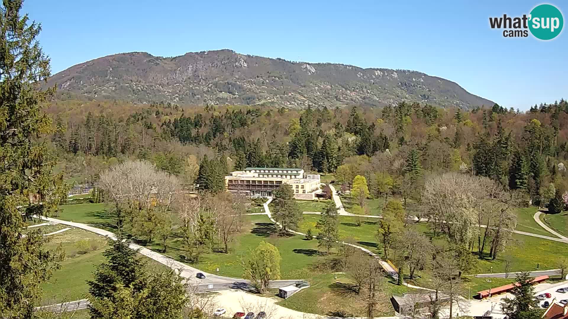 Trakošćan – Vista desde el castillo