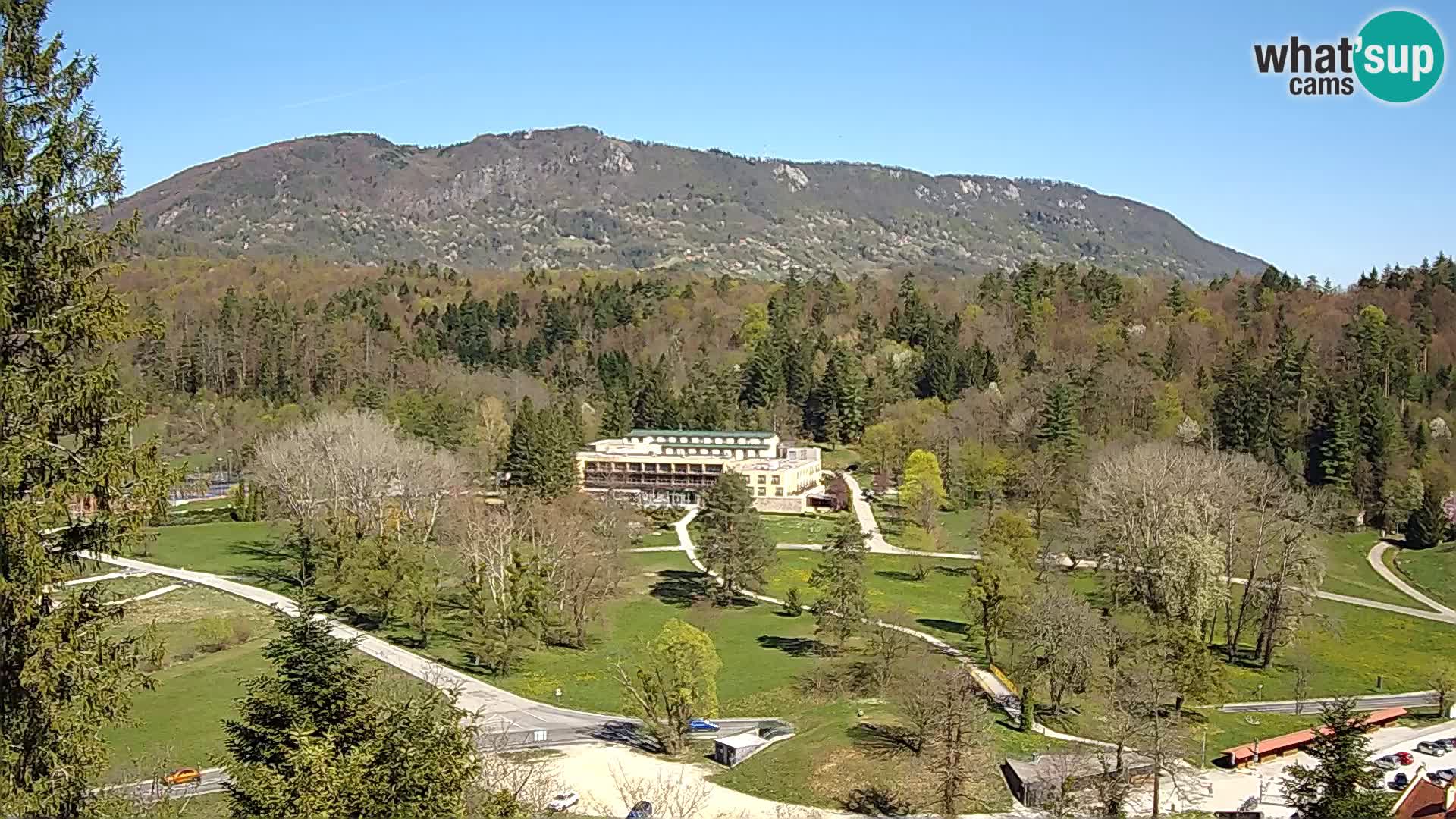 Trakošćan – Vista dal castello
