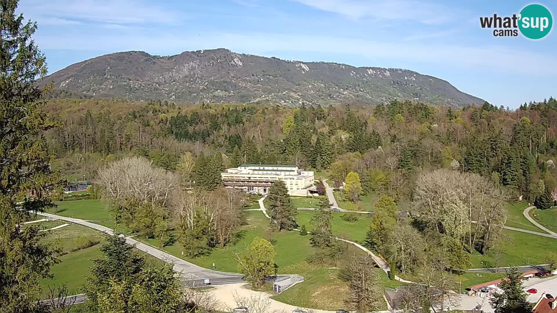 Trakošćan – Vista desde el castillo