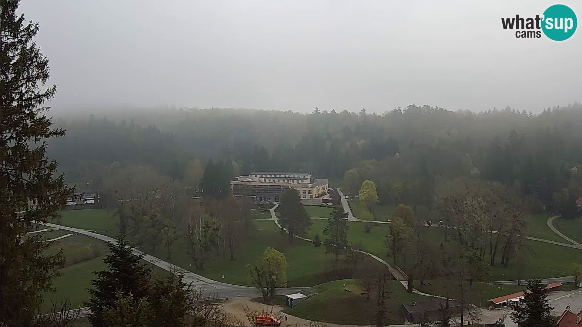 Trakošćan – pogled z dvorca