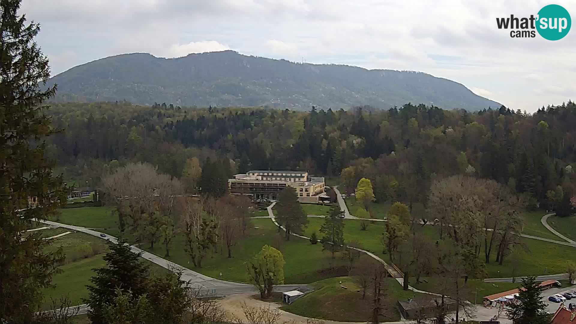 Trakošćan – Vista desde el castillo