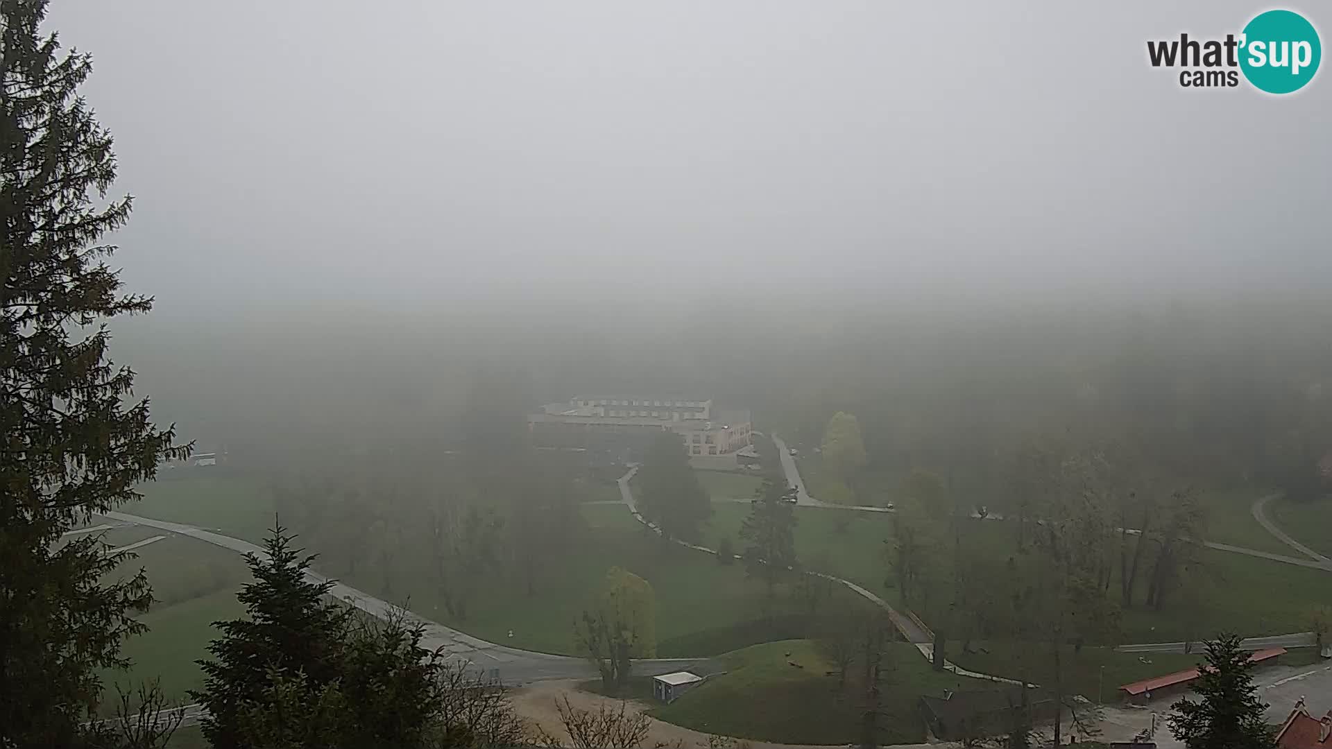 Trakošćan – Vista dal castello