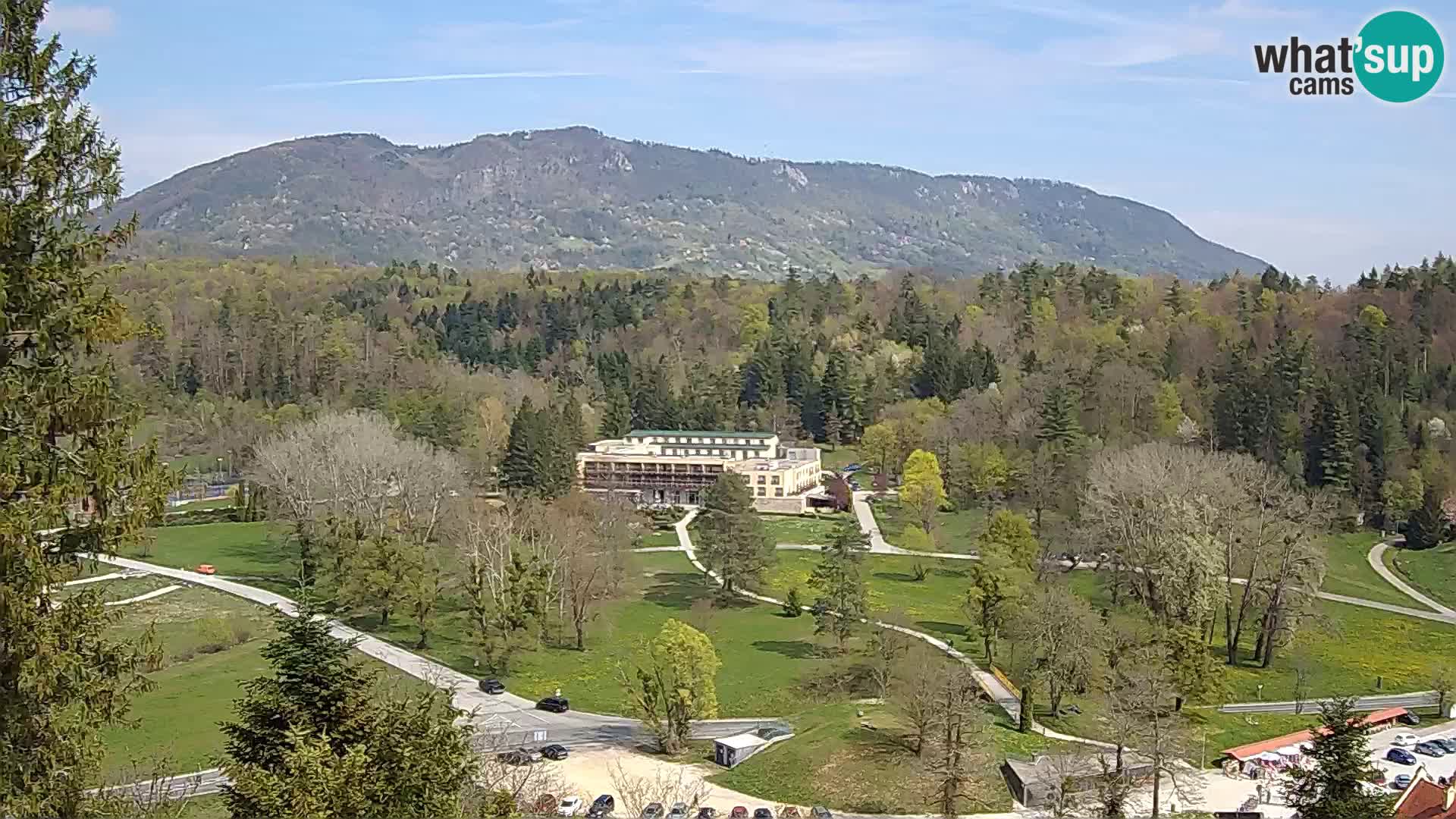 Trakošćan – Vista desde el castillo
