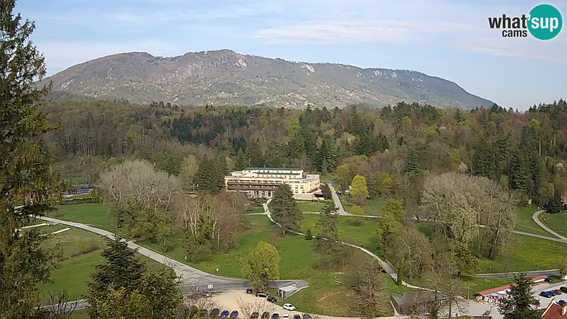 Trakošćan – pogled z dvorca