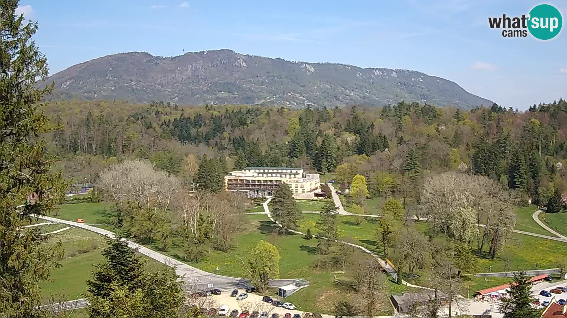 Trakošćan – Vista dal castello