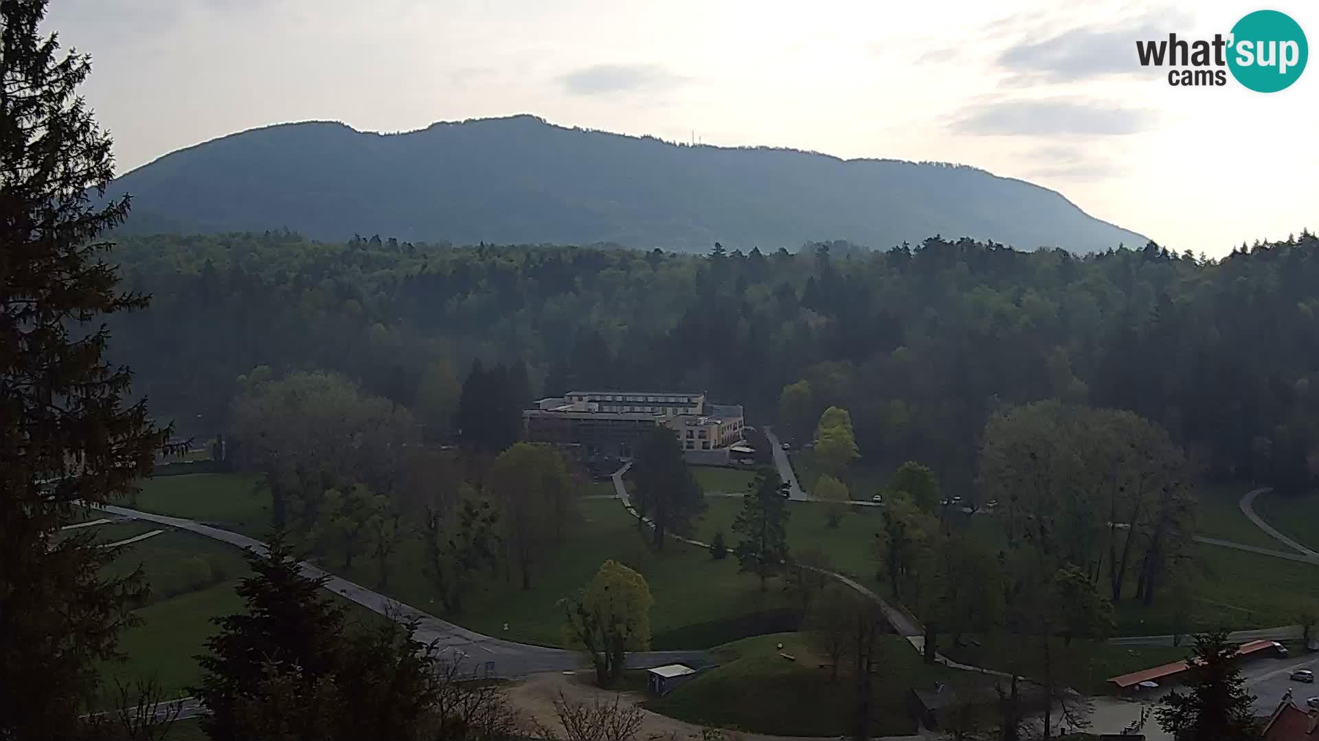 Trakošćan – Vista desde el castillo