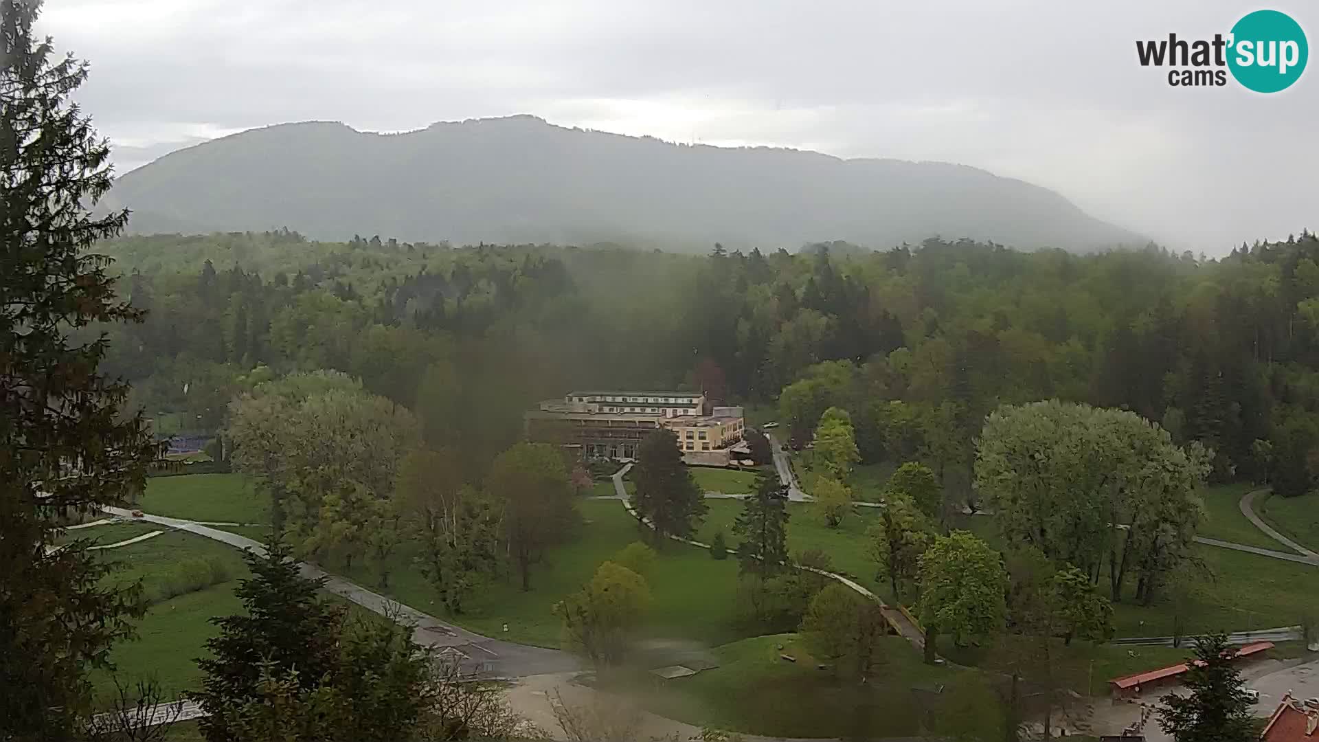 Trakošćan – view from castle