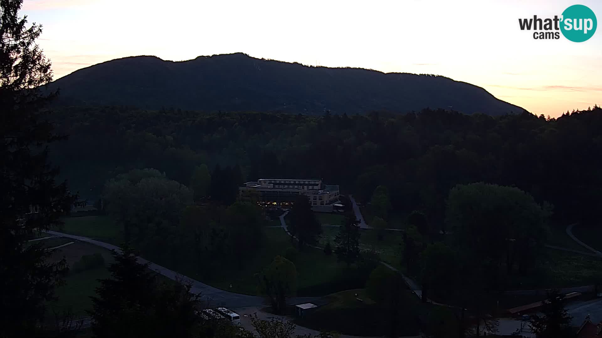 Trakošćan – Vista dal castello