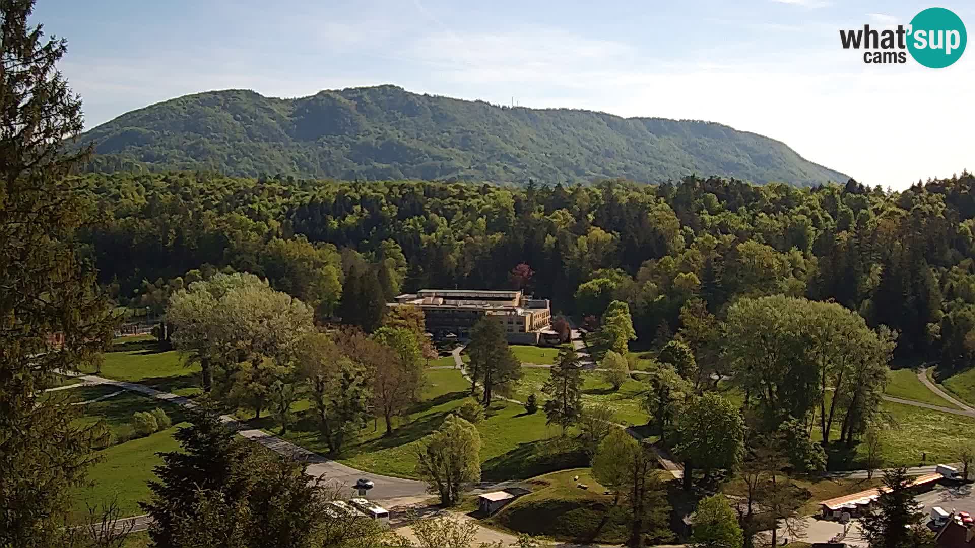 Trakošćan – Vista dal castello
