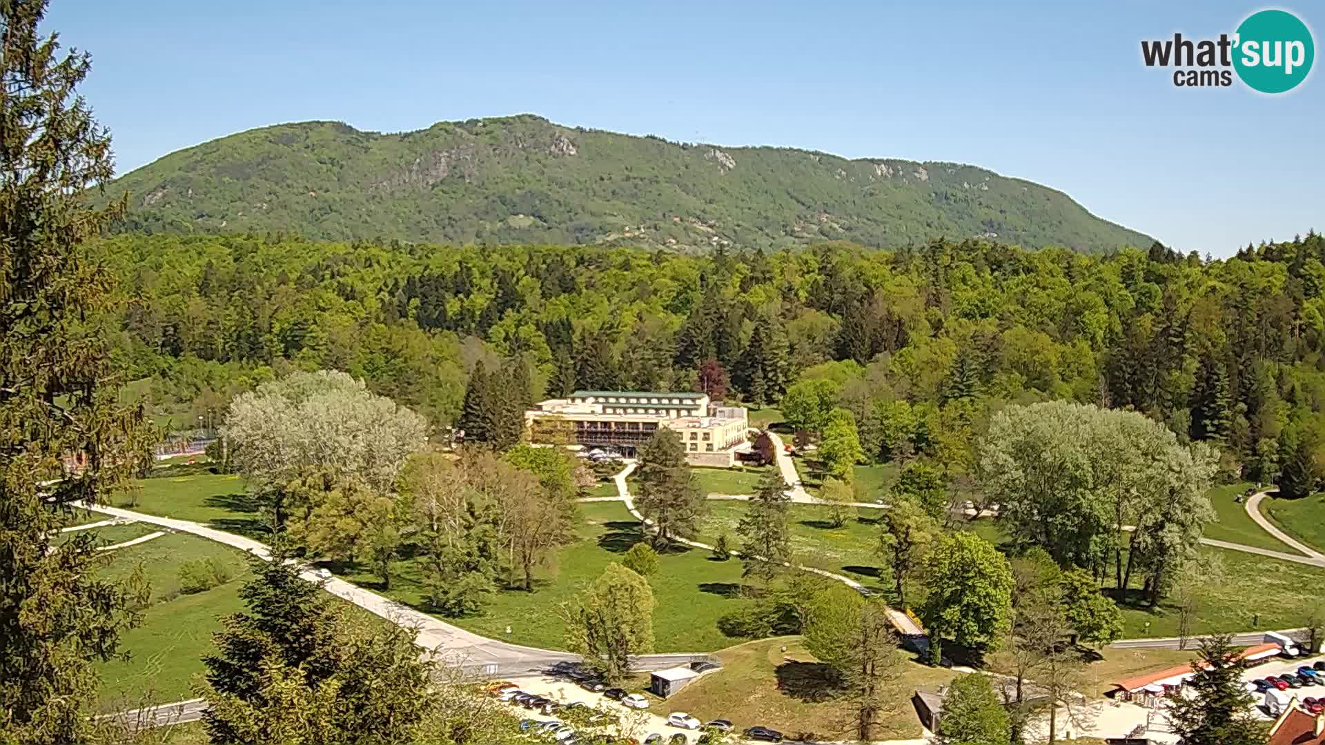 Trakošćan – view from castle