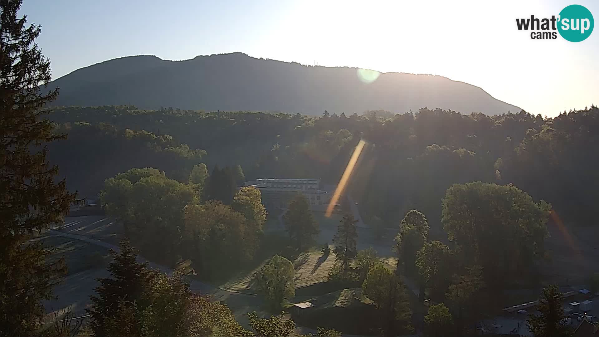 Trakošćan – Vista dal castello