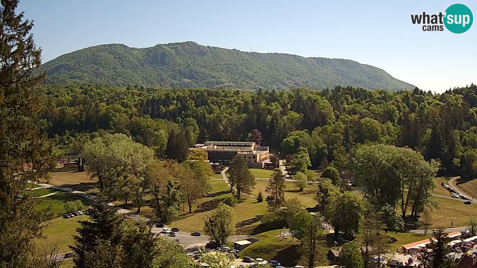 Trakošćan – pogled sa dvorca