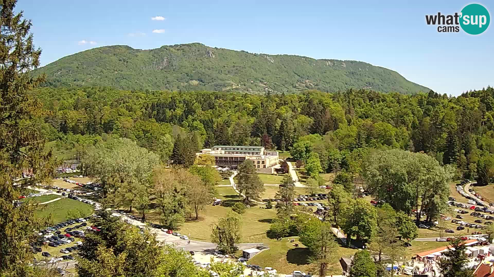 Trakošćan – view from castle