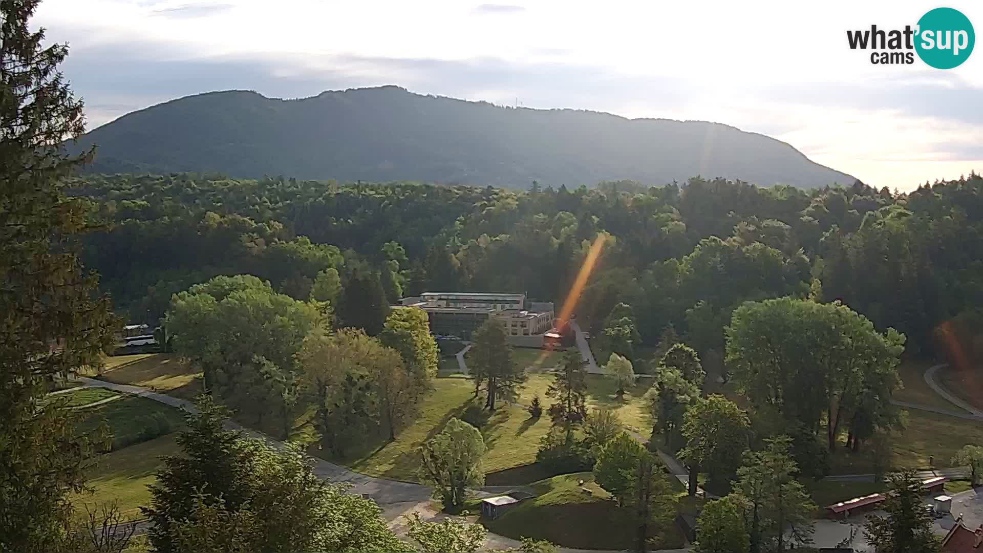 Trakošćan – view from castle