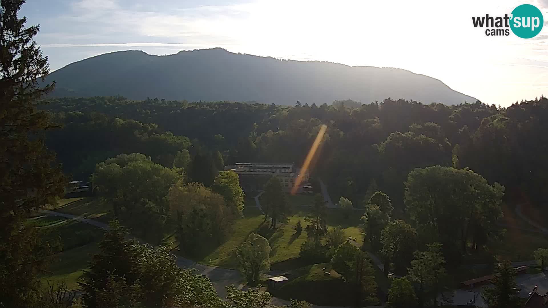 Trakošćan – pogled sa dvorca