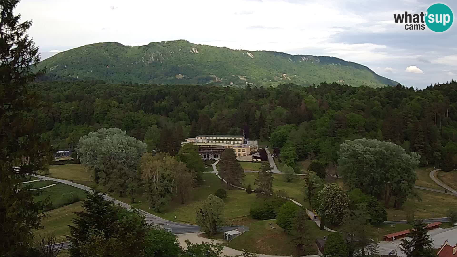 Trakošćan – Vista dal castello