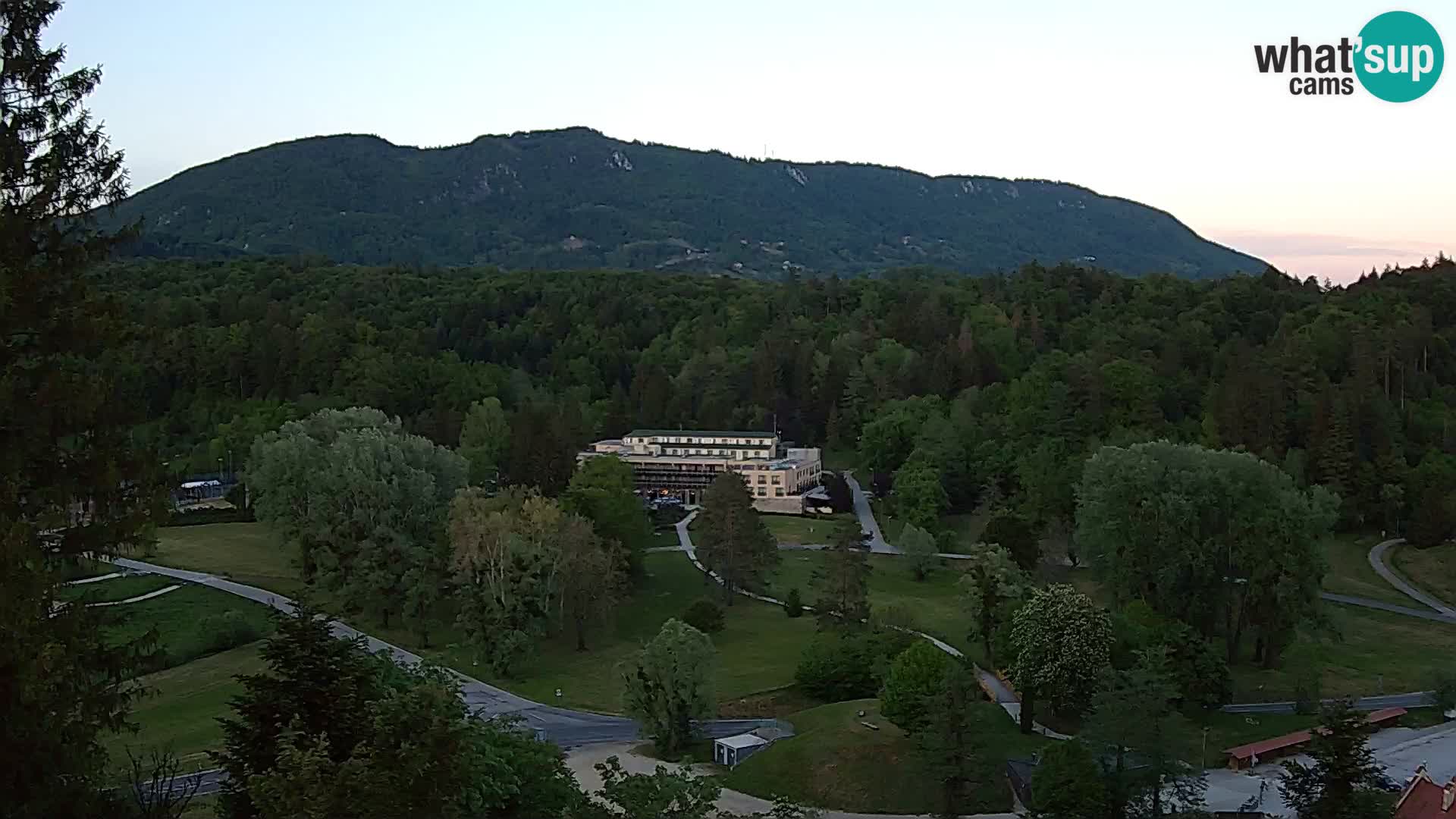 Trakošćan – Vista desde el castillo