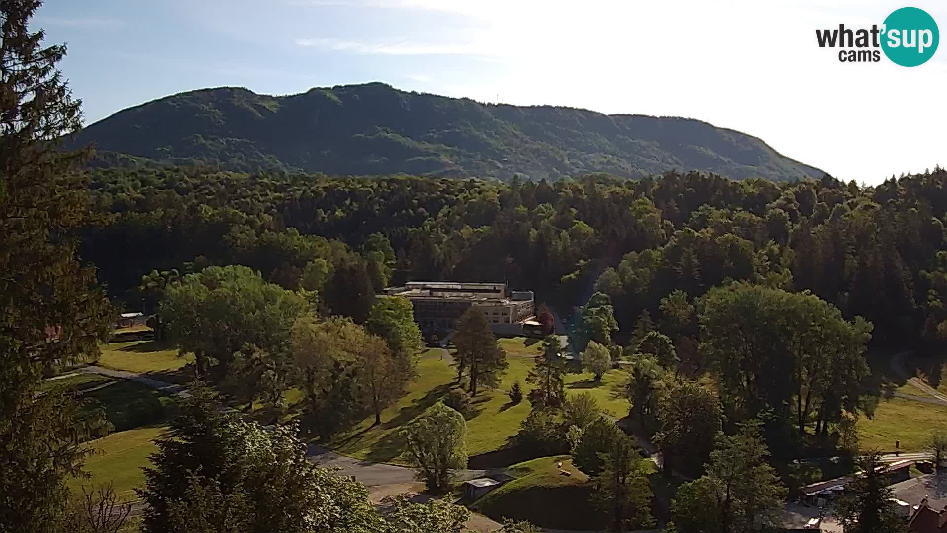 Trakošćan – Vista dal castello