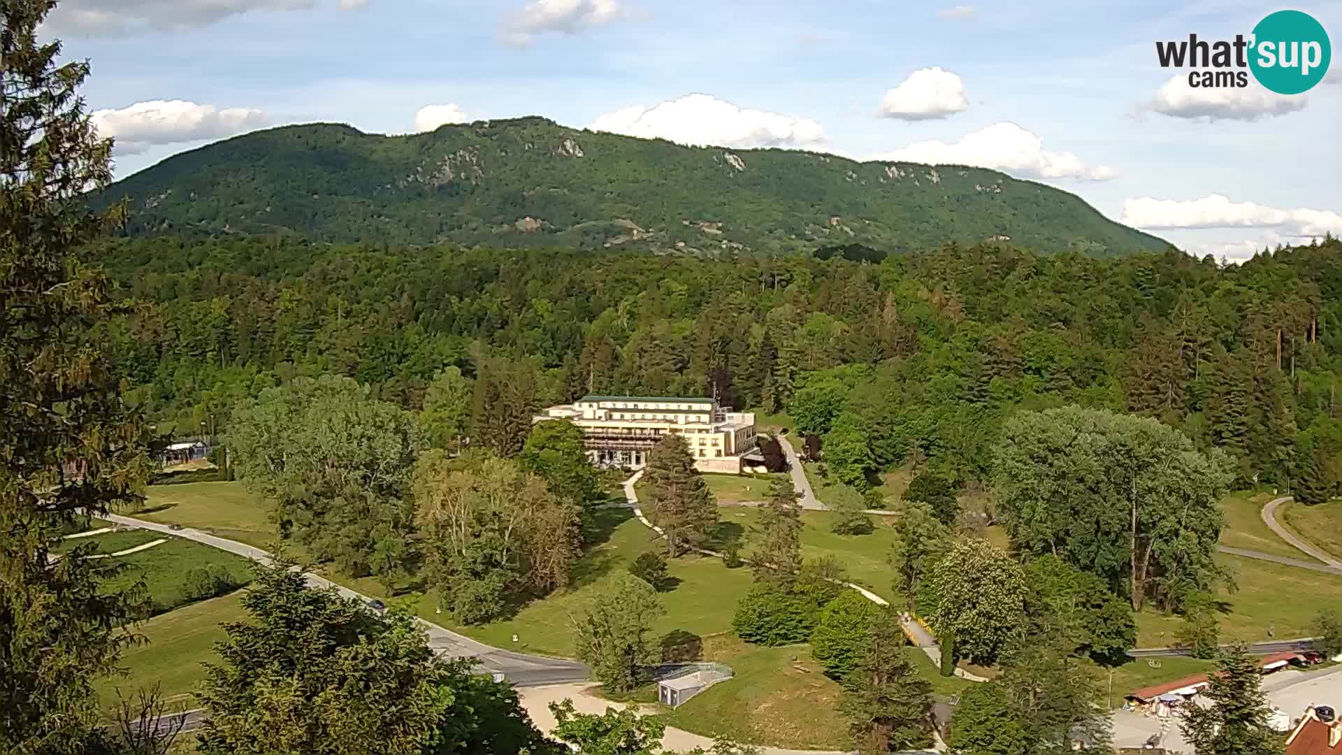 Trakošćan – view from castle