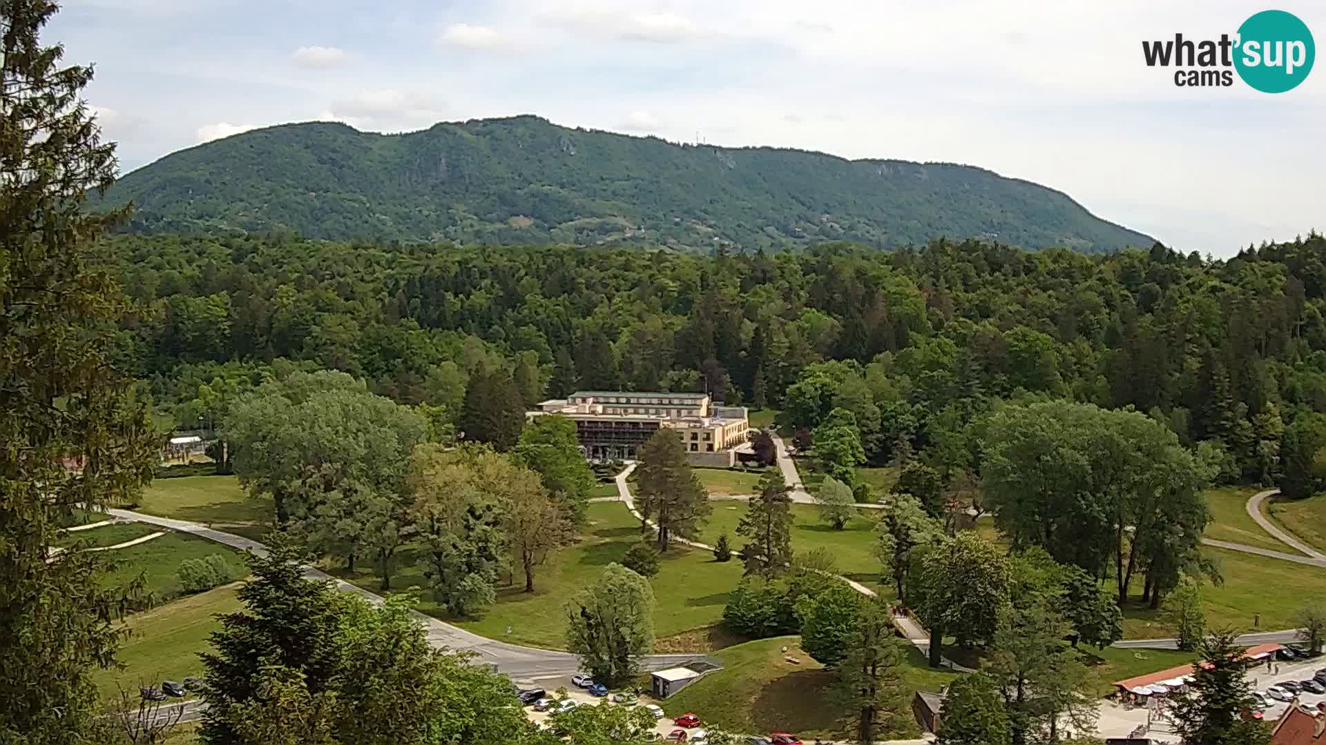 Trakošćan – pogled z dvorca