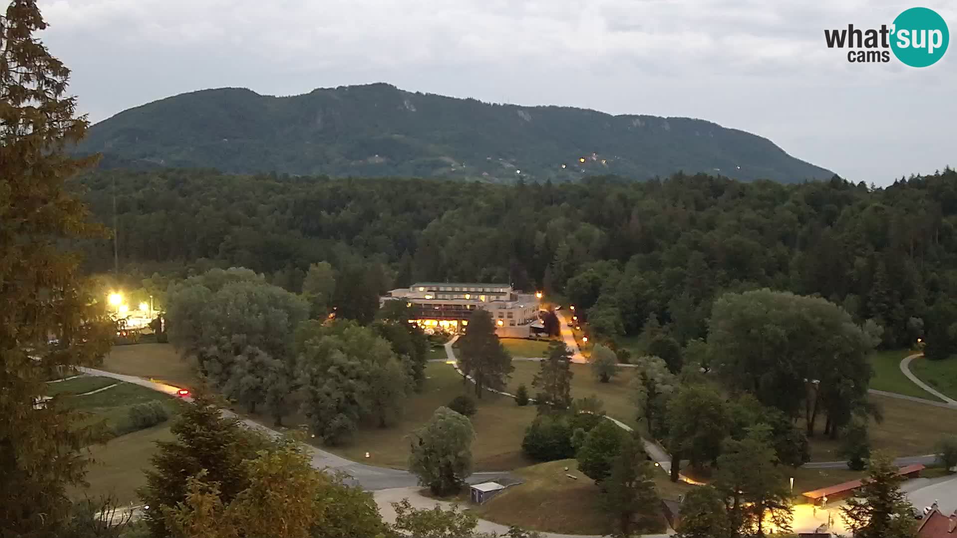 Trakošćan – Vista dal castello