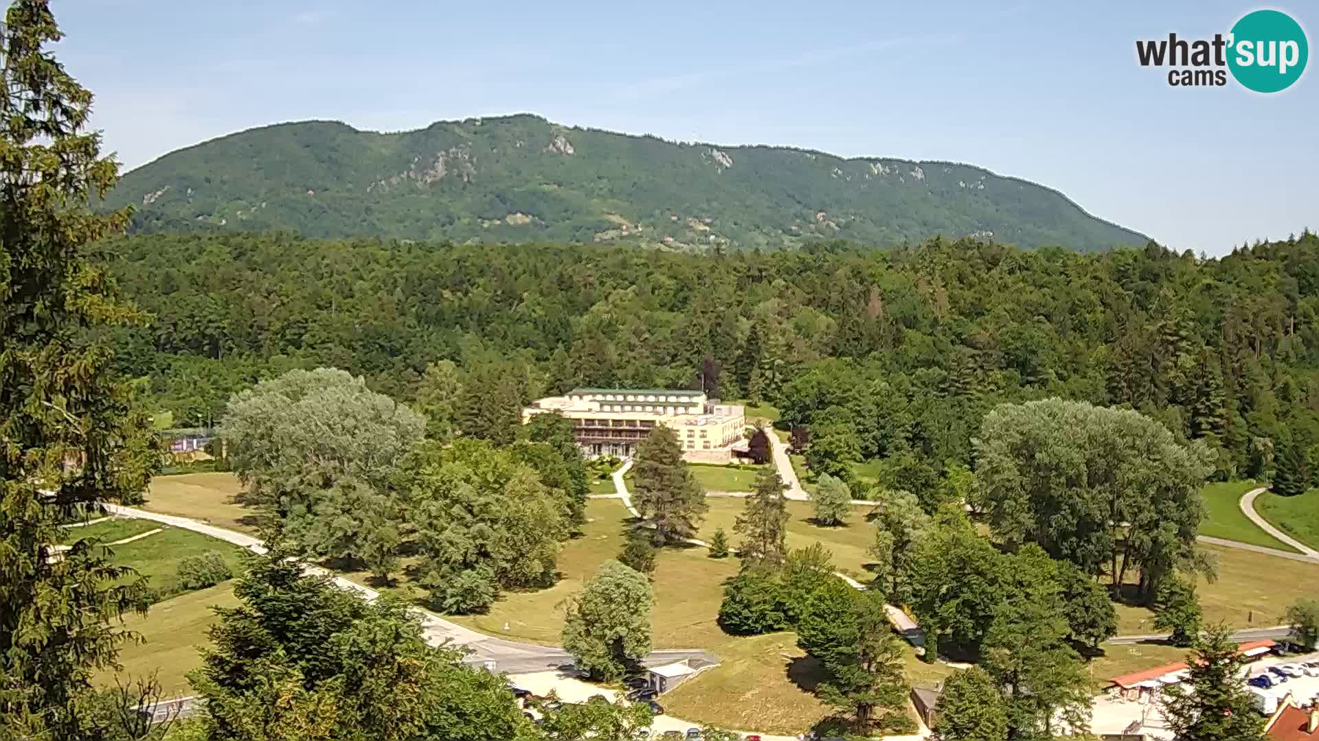 Trakošćan – Vista dal castello