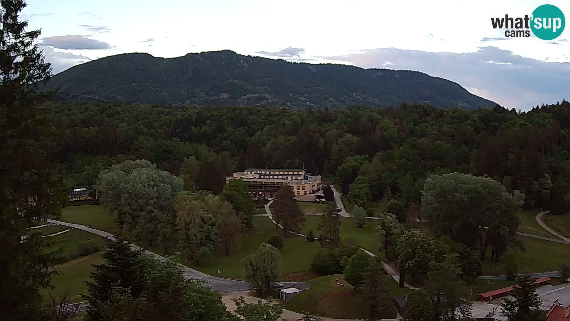 Trakošćan – Vista desde el castillo