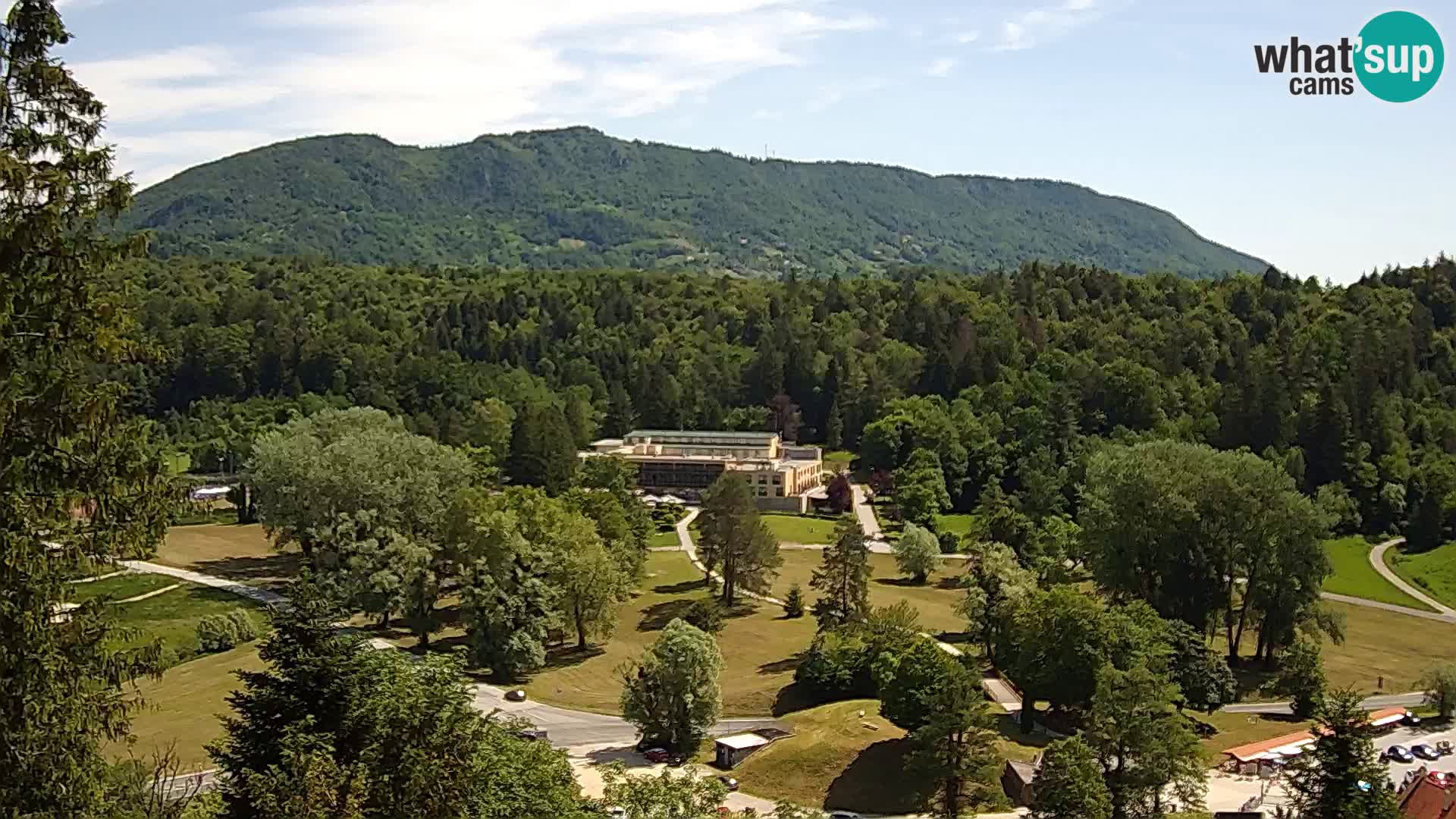 Trakošćan – view from castle
