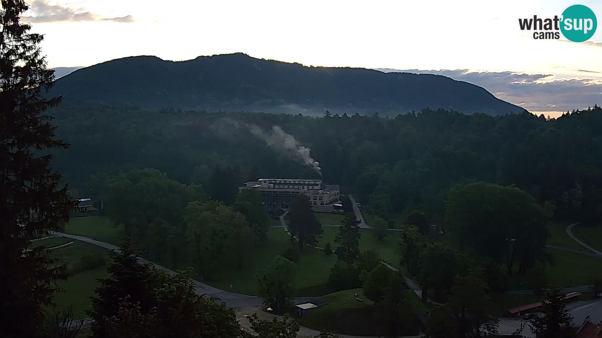 Trakošćan – Vista dal castello