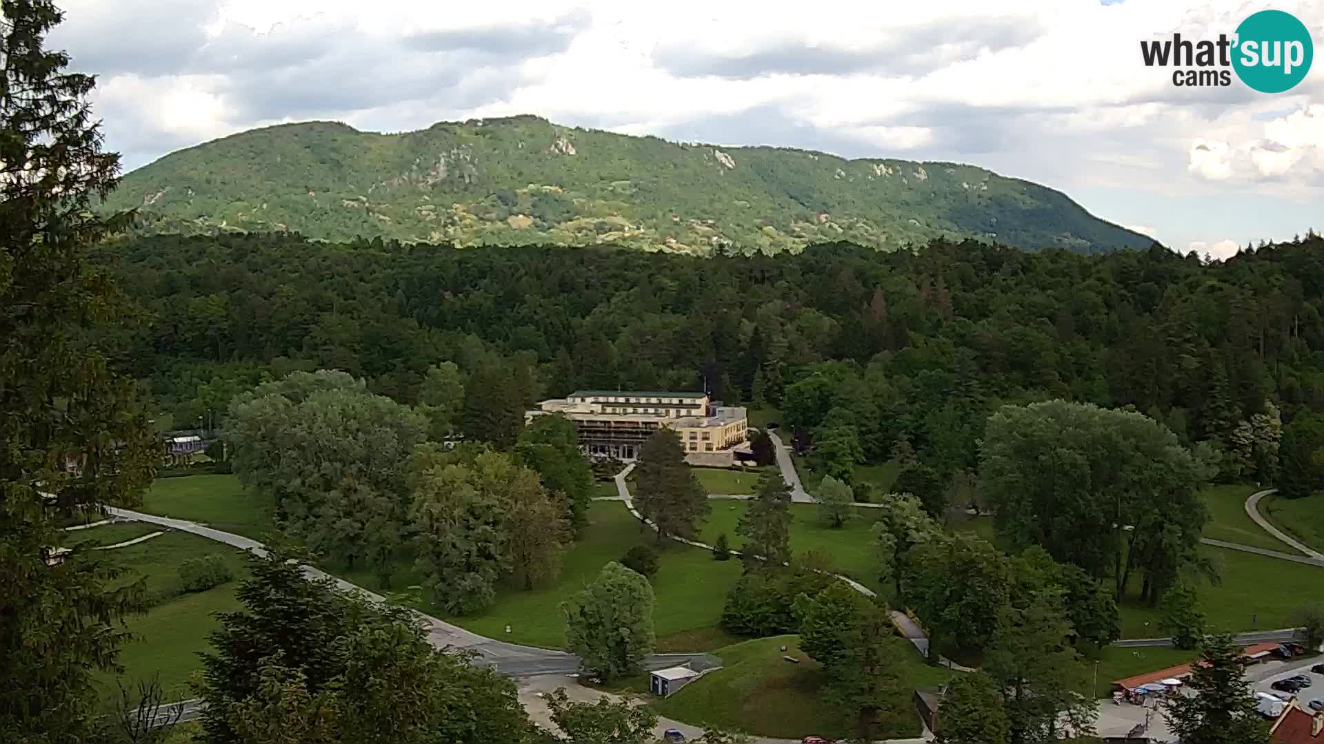 Trakošćan – view from castle