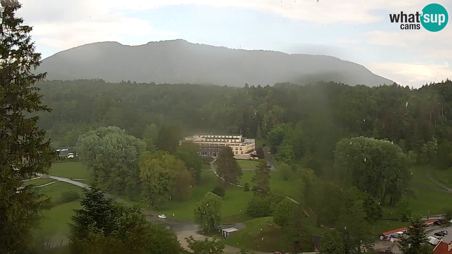 Trakošćan – pogled sa dvorca