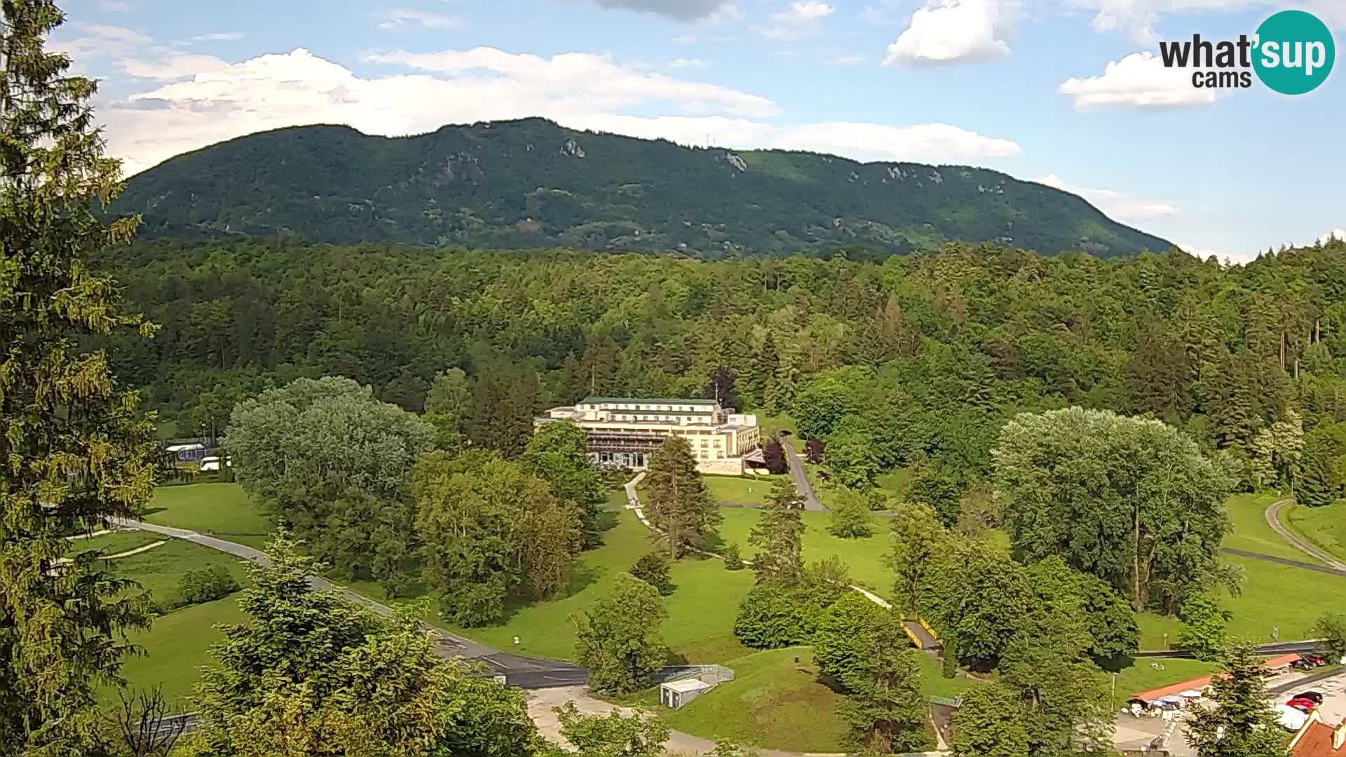 Trakošćan – Vista dal castello