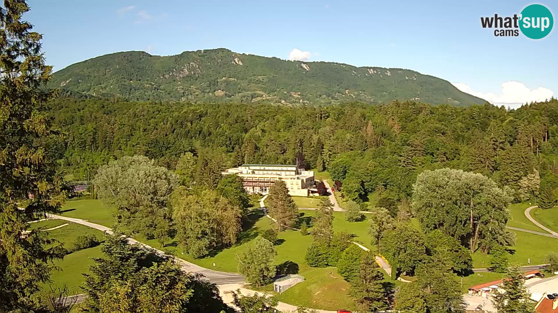 Trakošćan – Vista desde el castillo