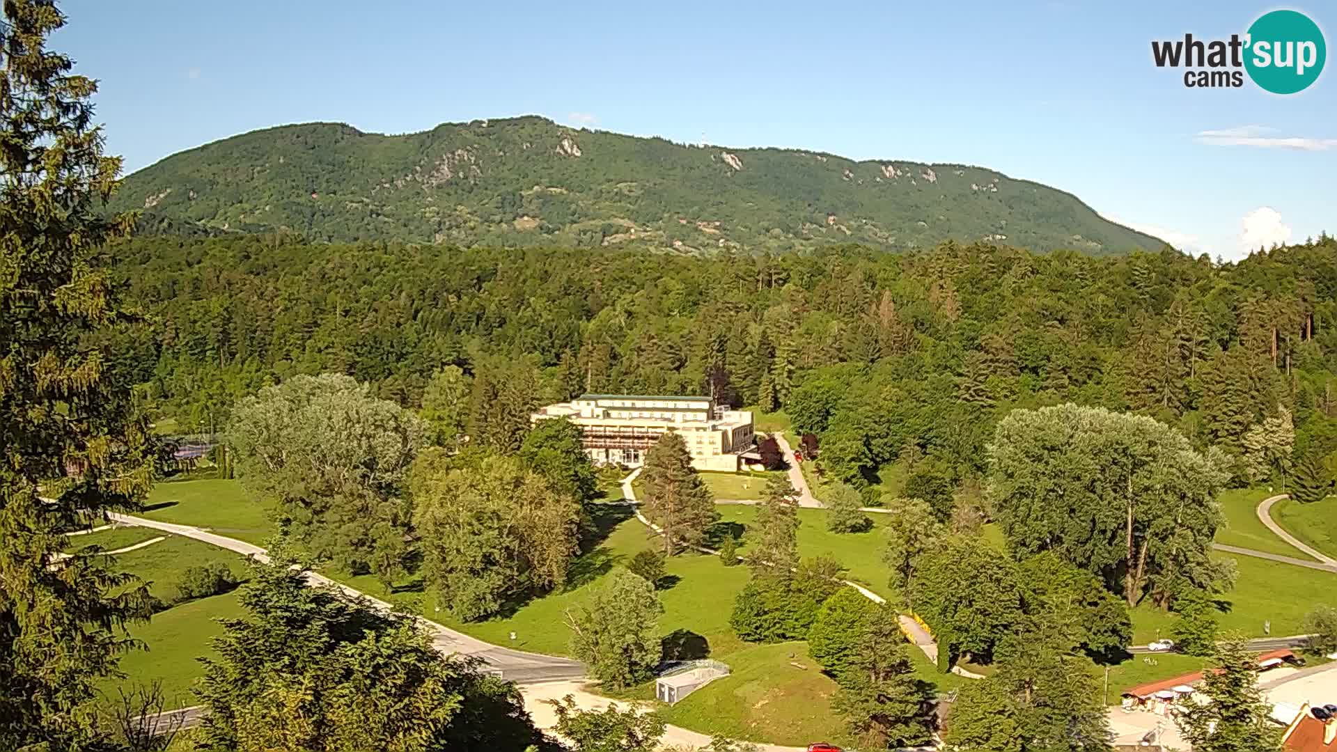 Trakošćan – Vista desde el castillo