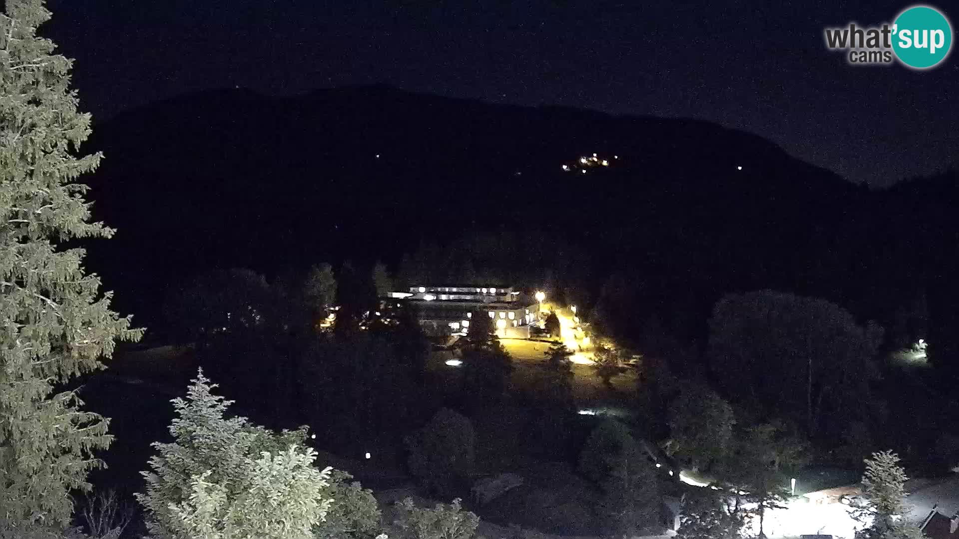 Trakošćan – Blick vom Schloss