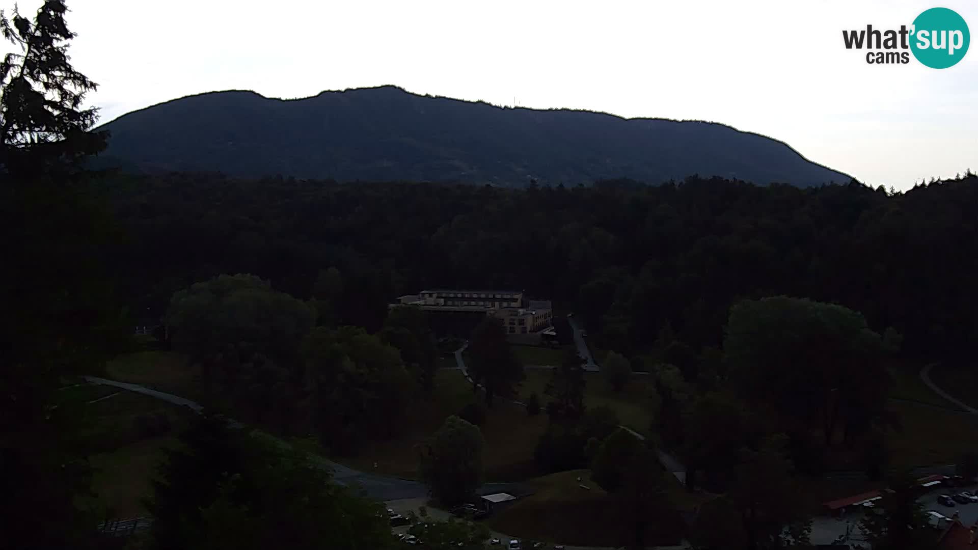 Trakošćan – Vista desde el castillo
