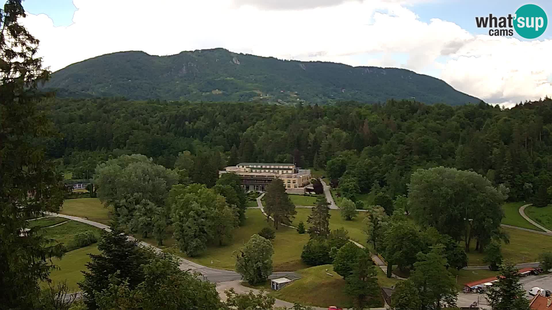 Trakošćan – view from castle