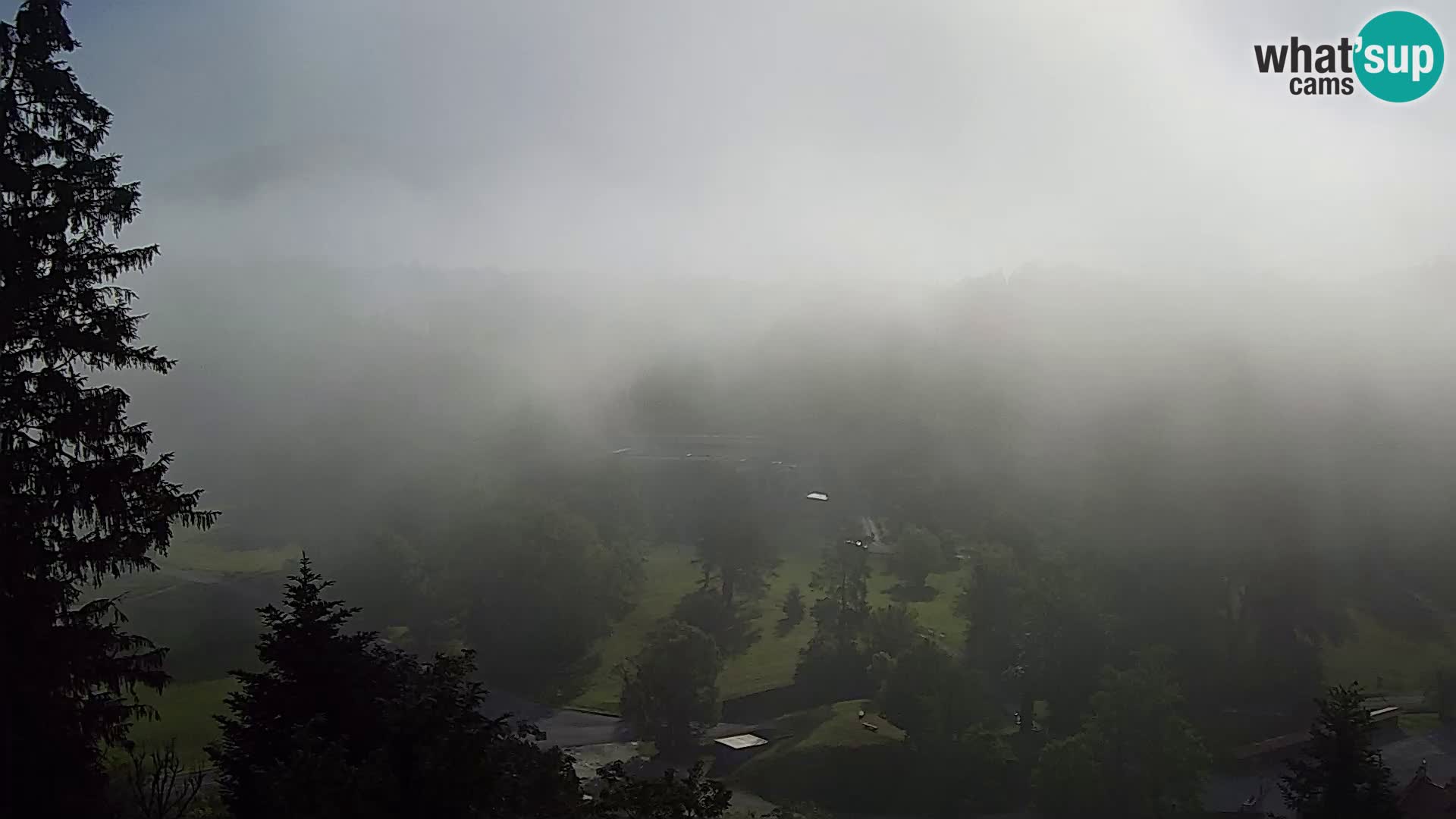 Trakošćan – pogled sa dvorca